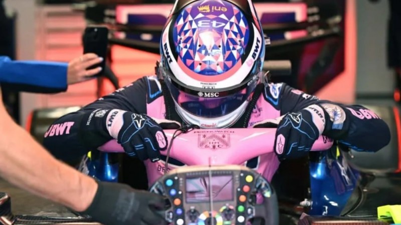 Colapinto listo para el Gran Premio de Singapur